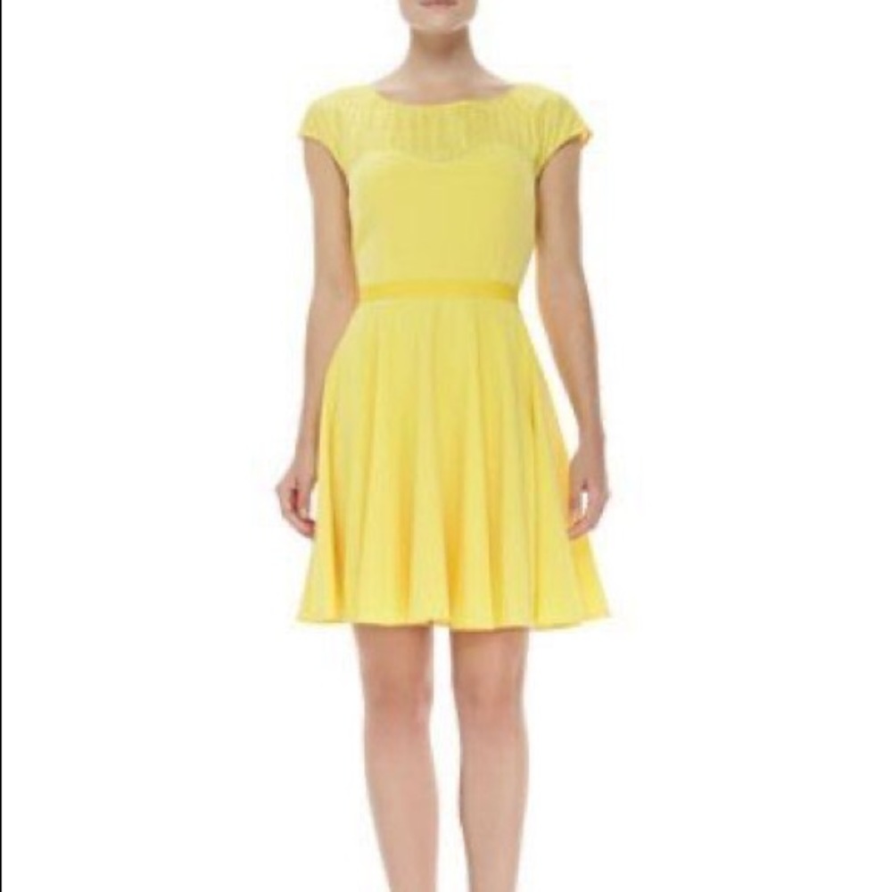 Z Spoke by Zac Posen yellow dress NWT